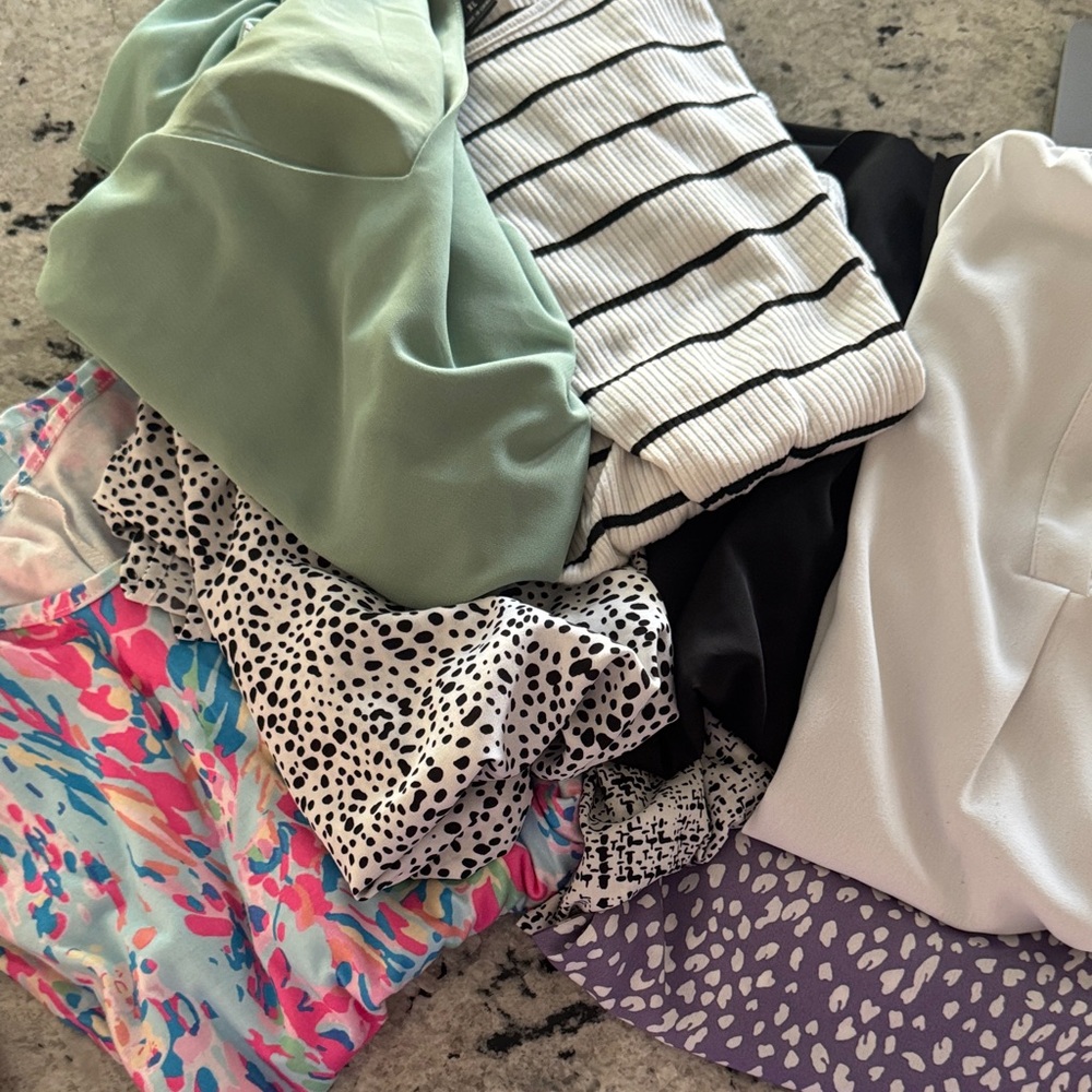 **DONATED** Colorful Patterned Clothing Bundle
